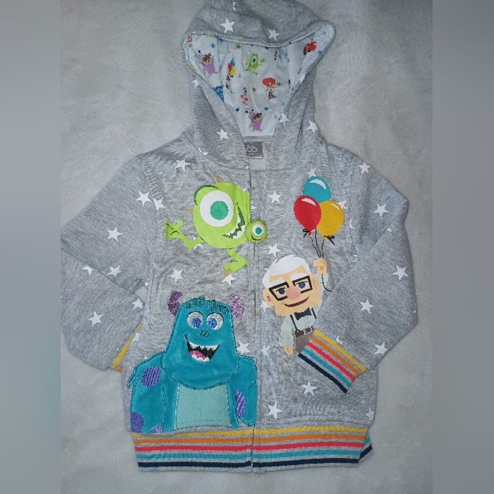 Disney Characters Zippered Kid's Jacket
